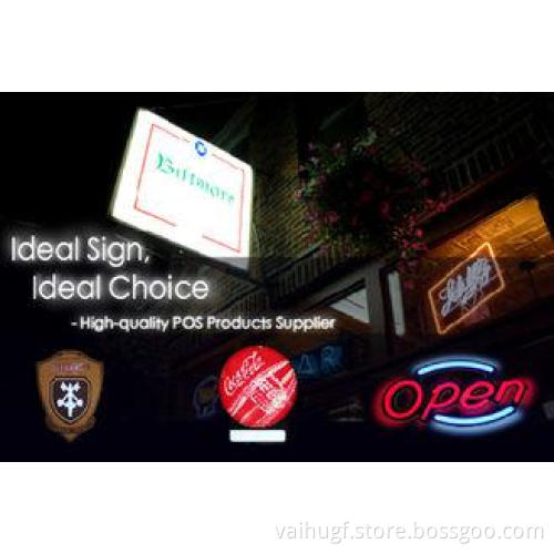 Custom Outdoor LED Neon Signage For Business Acrylic Laser